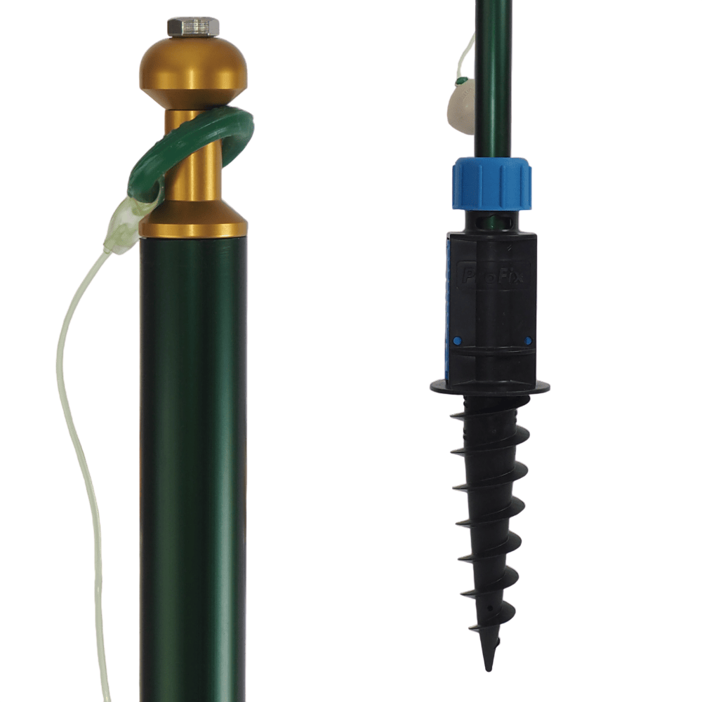 Stangtennis med jordspyd