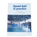 Speed-ball in Practice bogomslag, spillere i hal